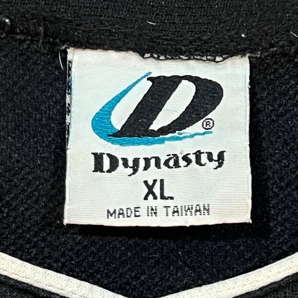 Vintage Y2K 2003 Dynasty Arizona Diamondbacks Baseball Jersey Black Purple - XL - Picture 5 of 8